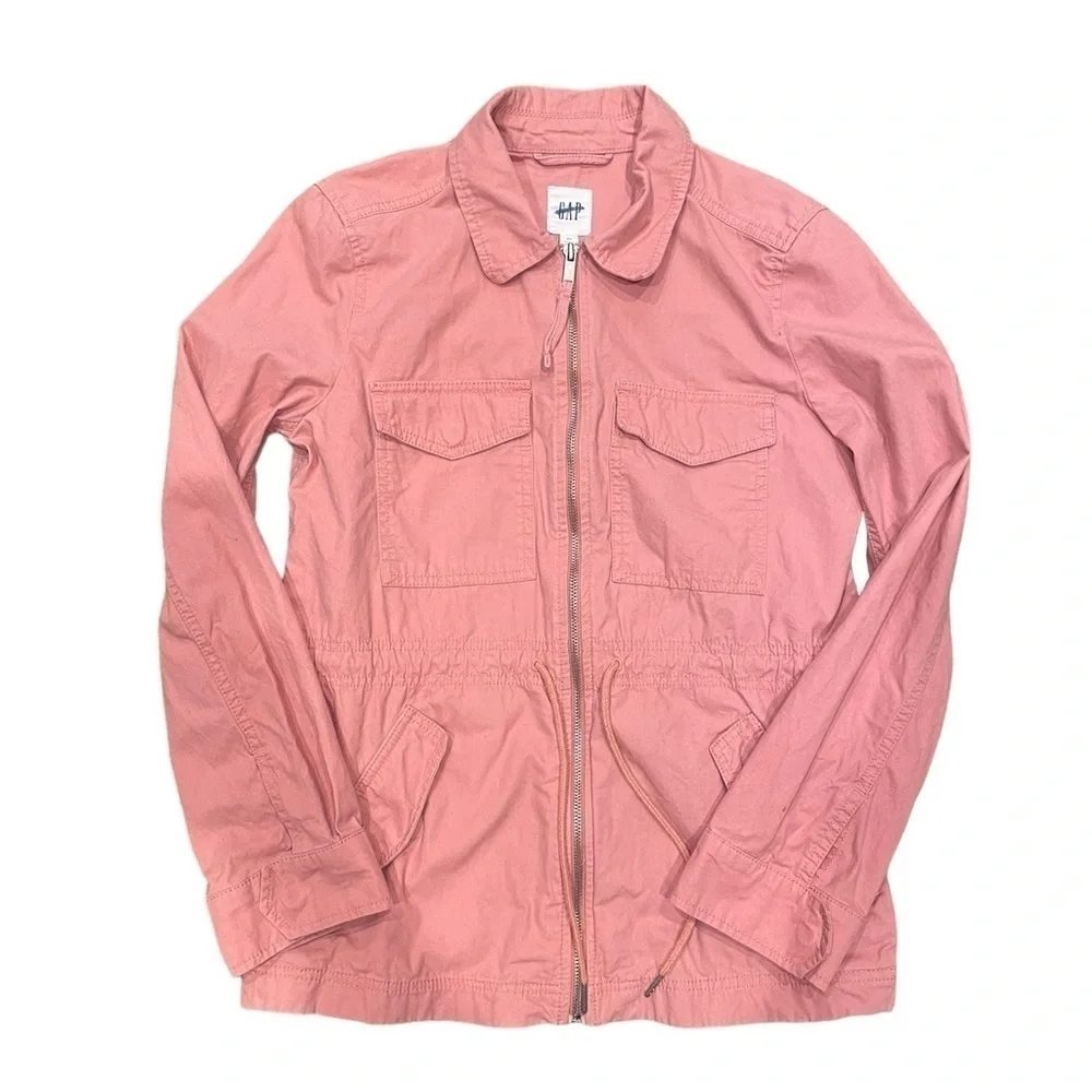 Gap Light Pink Utility Jacket